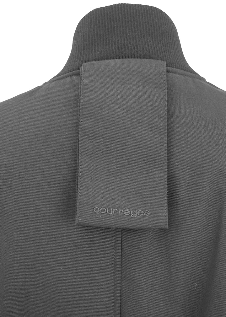 Courrèges Scuba Bomber Jacket in Black