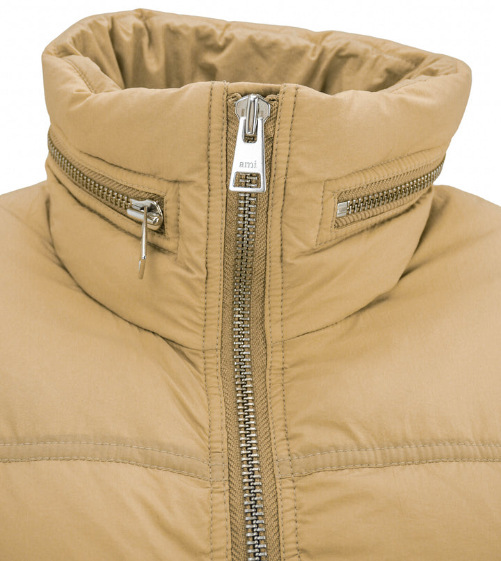 Ami Puffer Coat in Sable