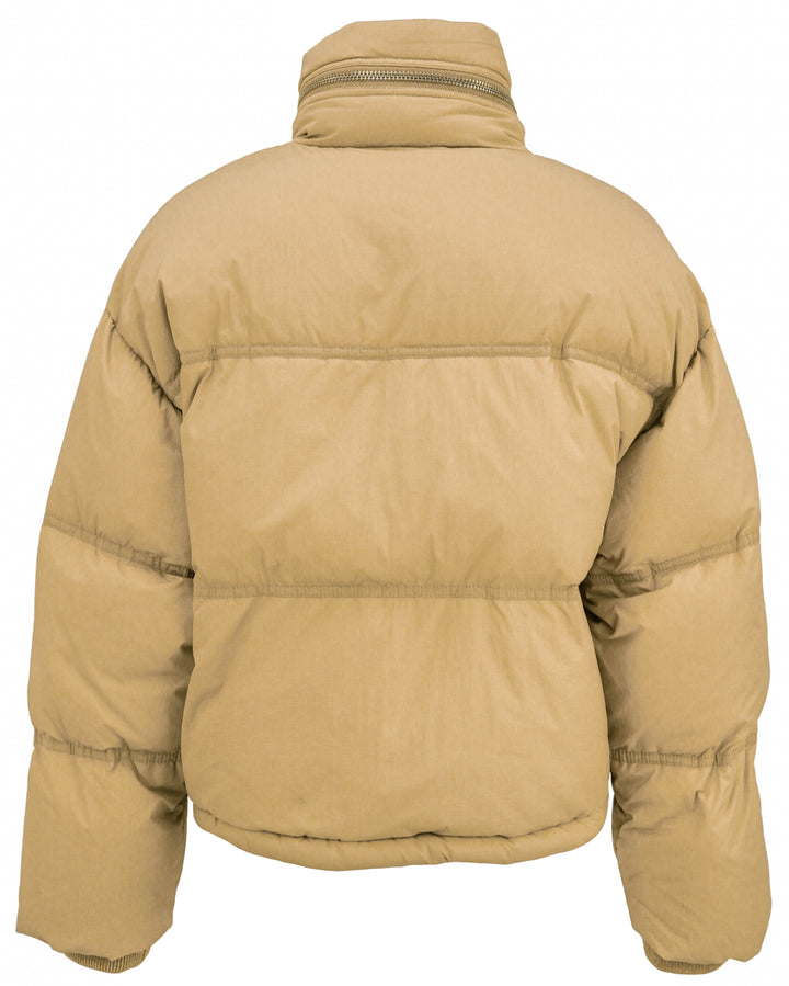 Ami Puffer Coat in Sable