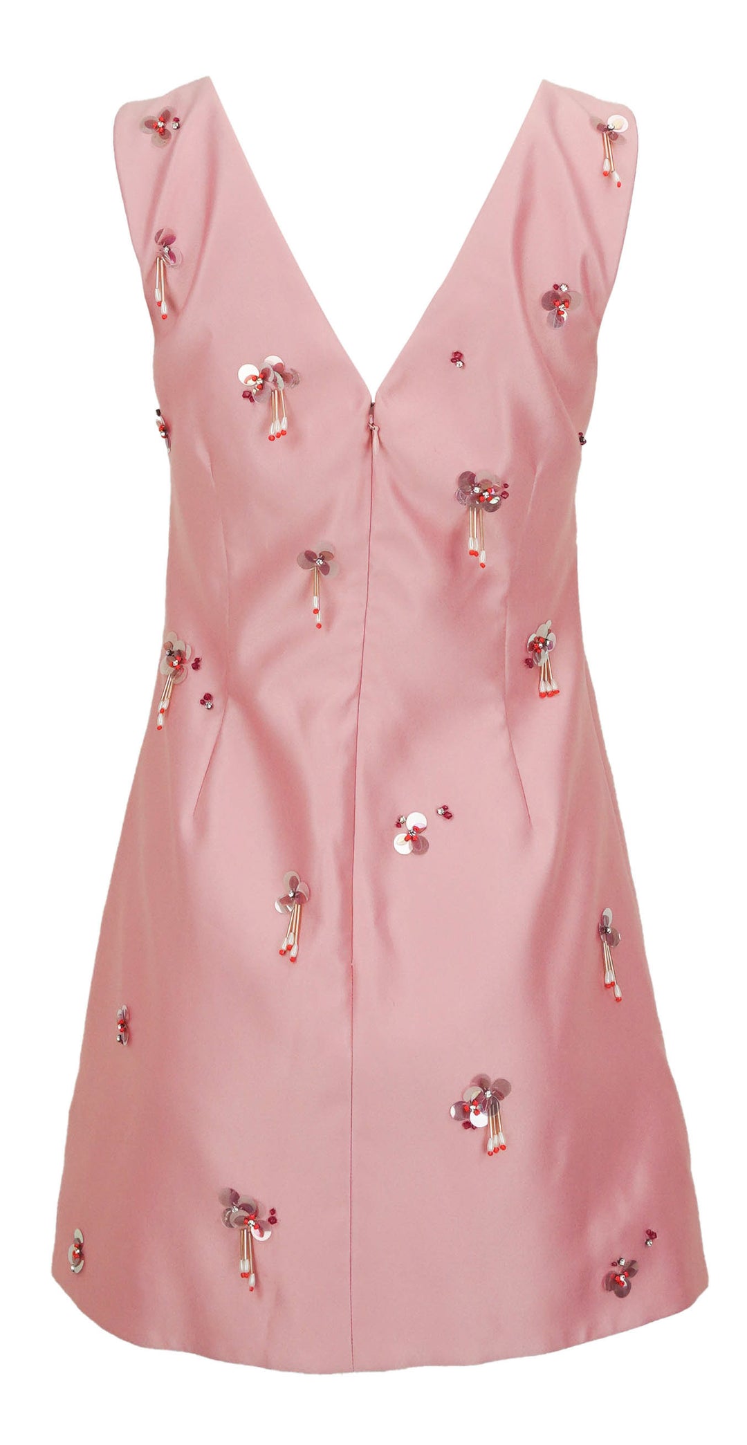 Tanya Taylor Halston Dress in Rose Quartz - Discounts on Tanya Taylor at UAL