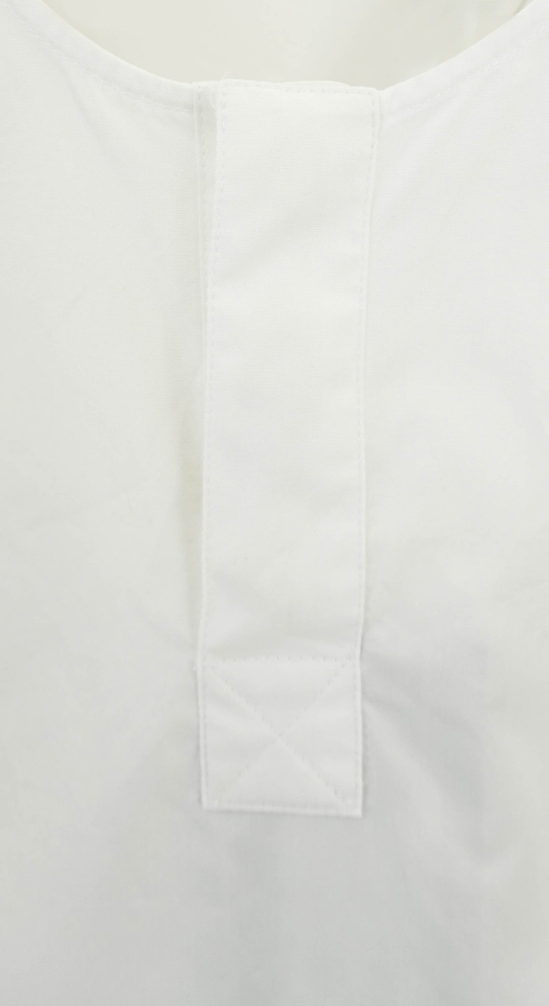 Saint Laurent Poplin Tank Top in White - Discounts on Saint Laurent at UAL