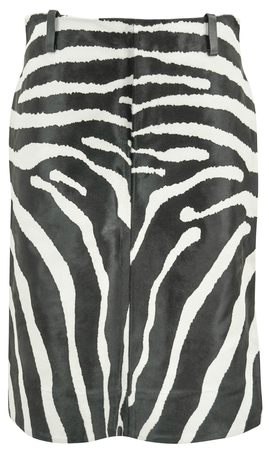 Jacquemus Tozzi Skirt in Black and White Zebra