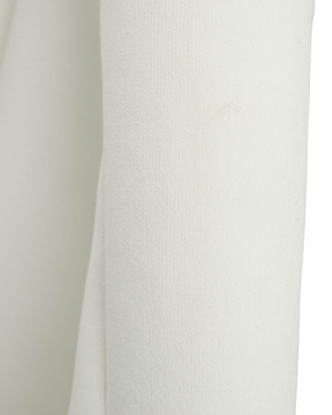 Mugler Ruffle Long Sleeve Top in Warm White - Discounts on Mugler at UAL