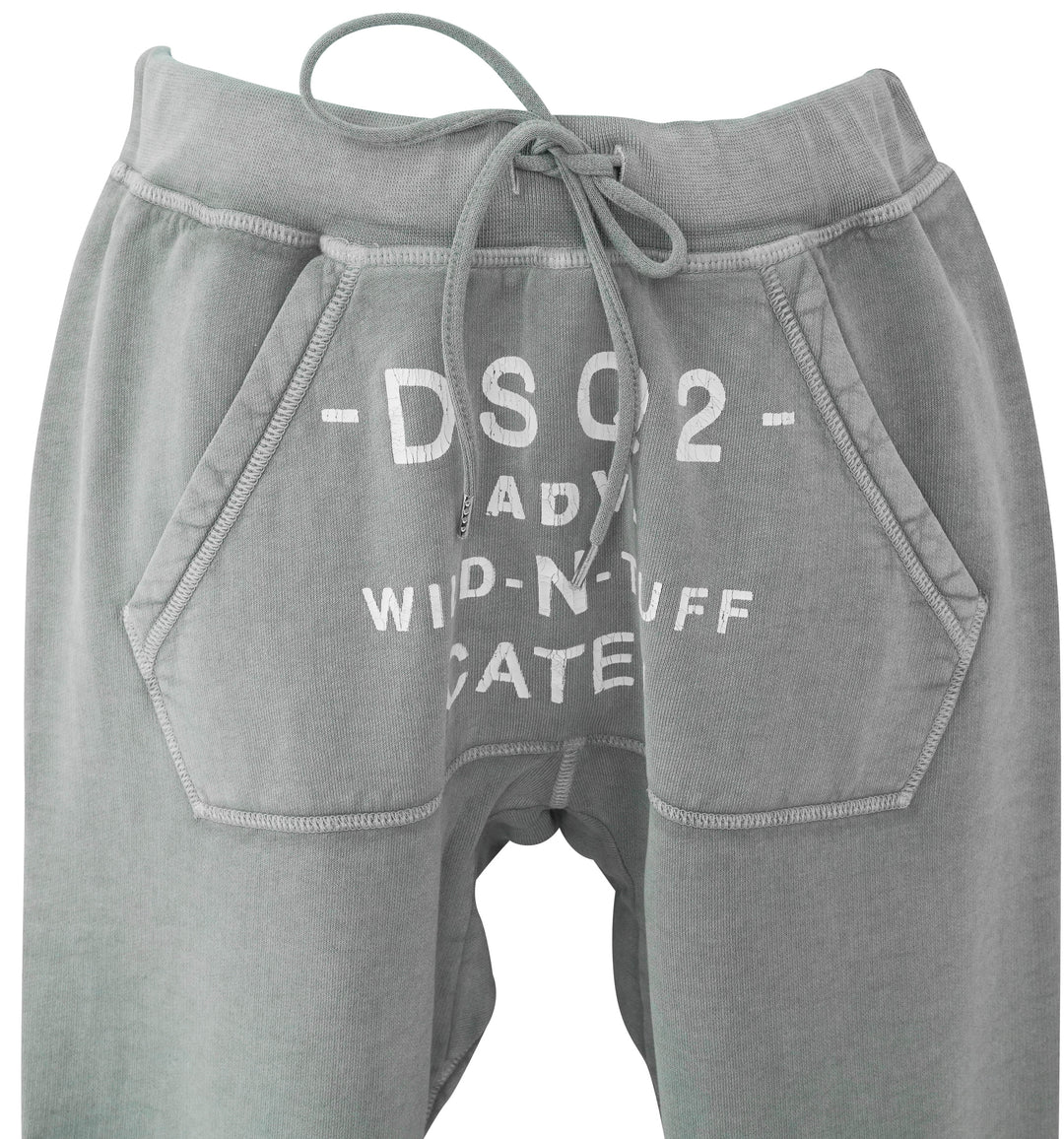 Dsquared Faded Sweatpants in Grey - Discounts on Dsquared at UAL