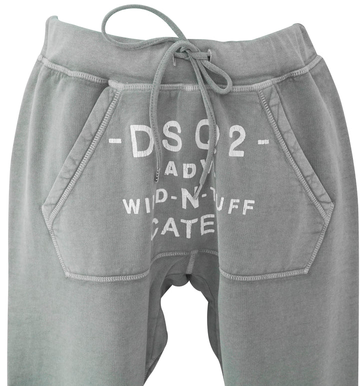 Dsquared Faded Sweatpants in Grey - Discounts on Dsquared at UAL