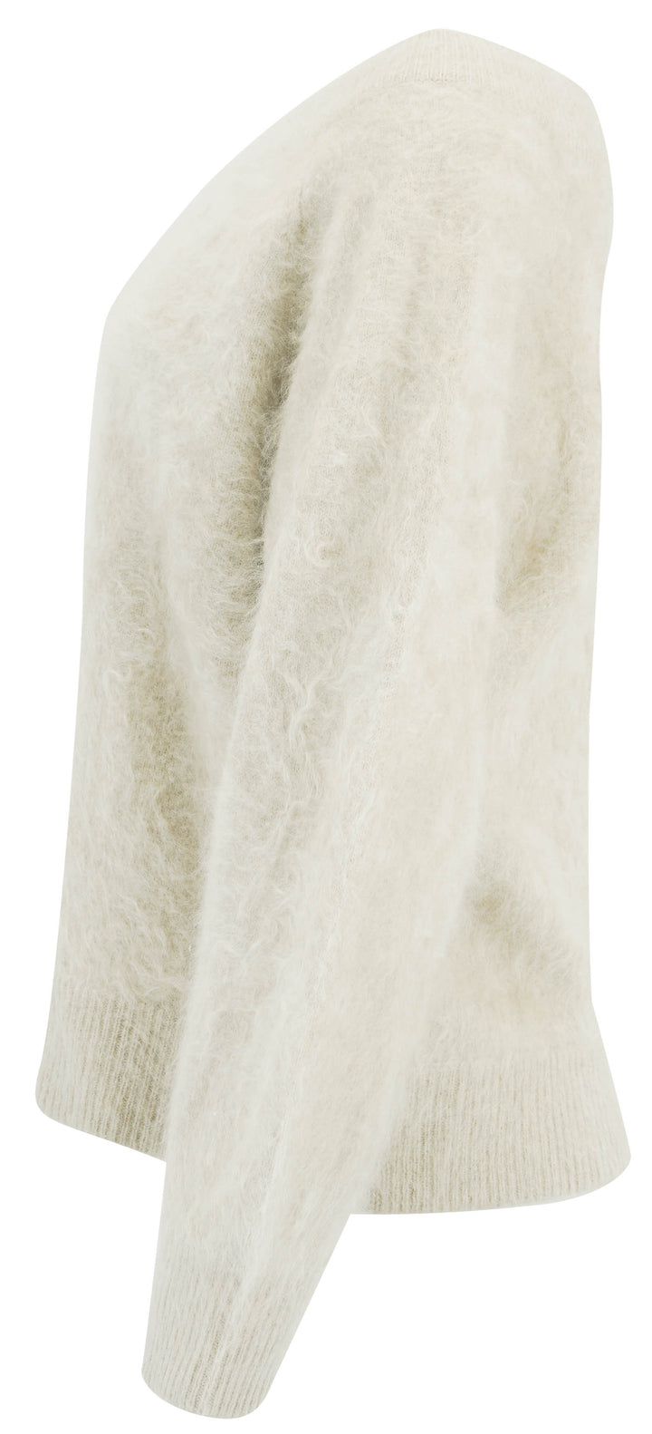 Lisa Yang Kamila Sweater in Sand Brushed