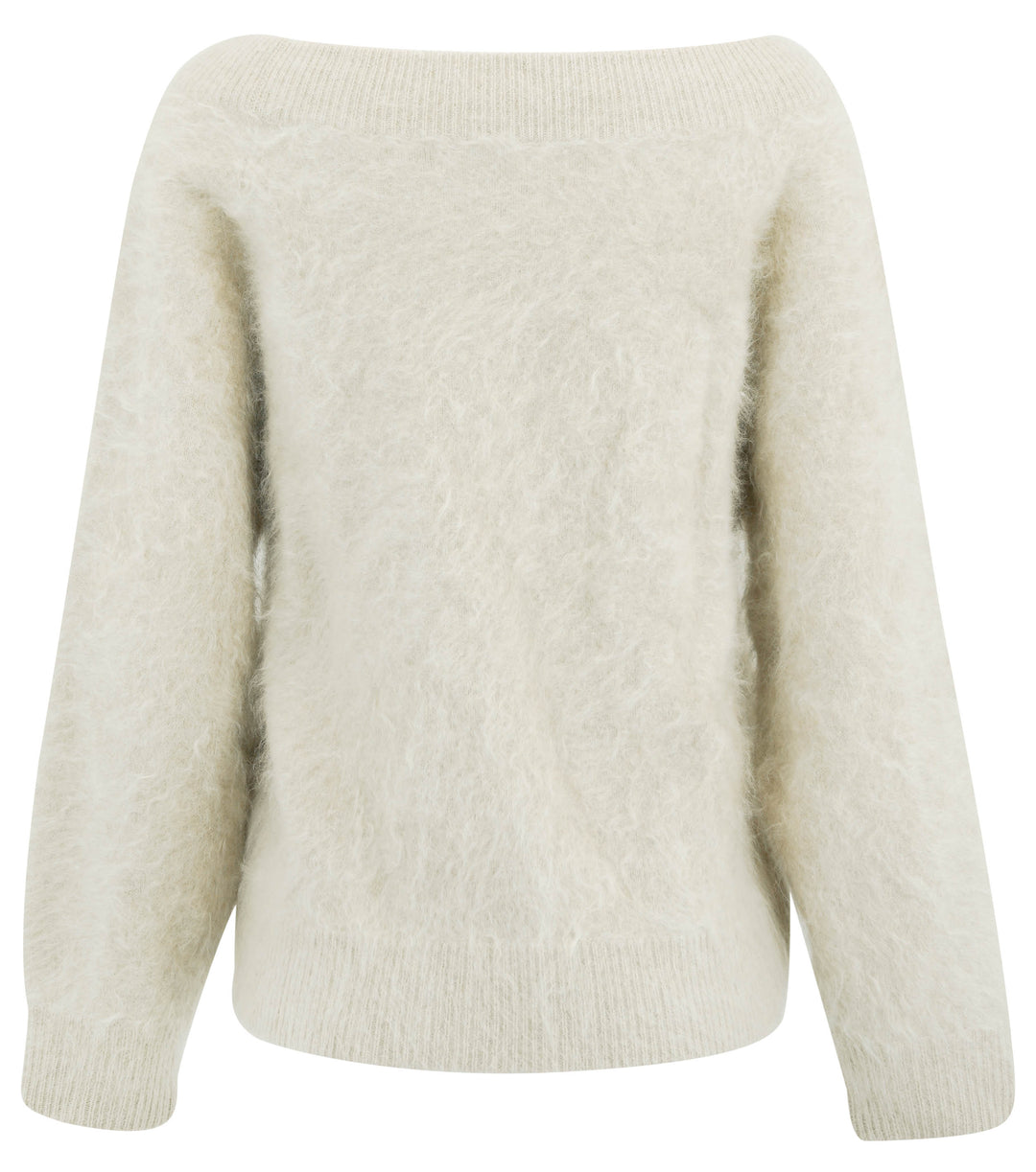 Lisa Yang Kamila Sweater in Sand Brushed