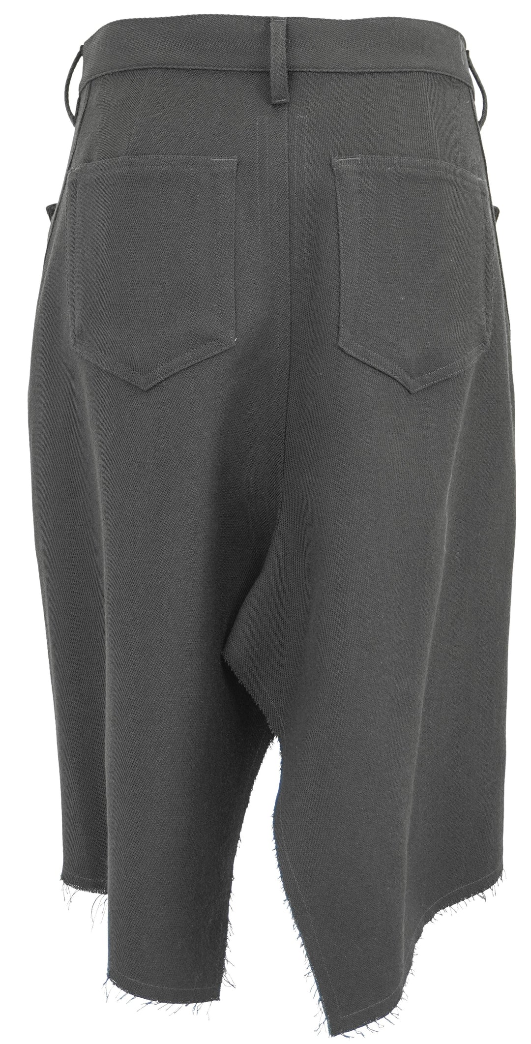 Rick Owens Slivered Skirt in Dark Dust