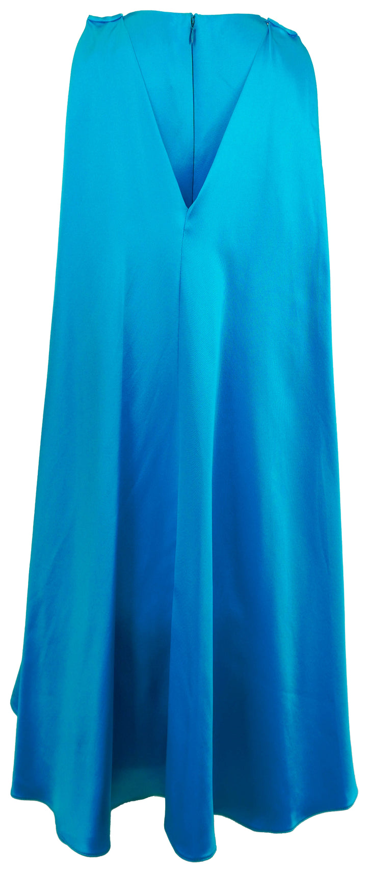 Alejandra Alonso Rojas Silk Mini Dress in Sapphire - Discounts on Alejandra Alonso Rojas at UAL