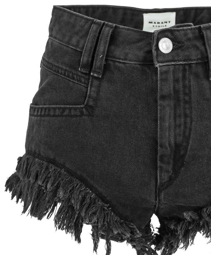 Isabel Marant Eneiado Short in Faded Black - Discounts on Isabel Marant at UAL