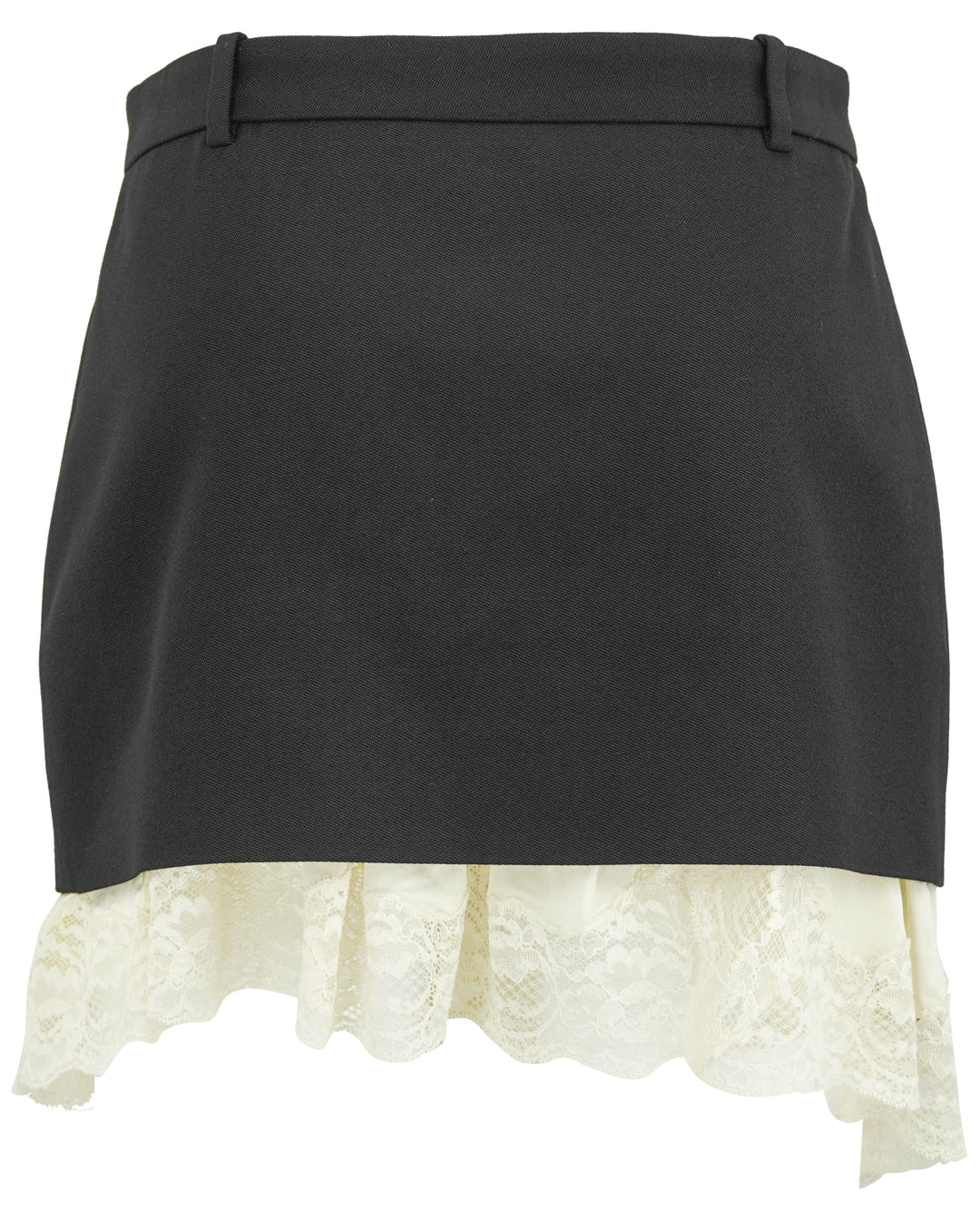 Balenciaga Lingerie Tailored Mini Skirt in Black