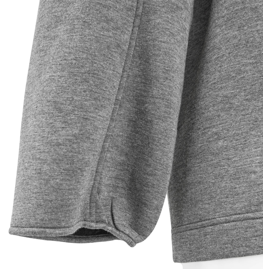 Plan C Collar Zip Viscose Scuba Jacket in Grey - Discounts on PLAN C at UAL