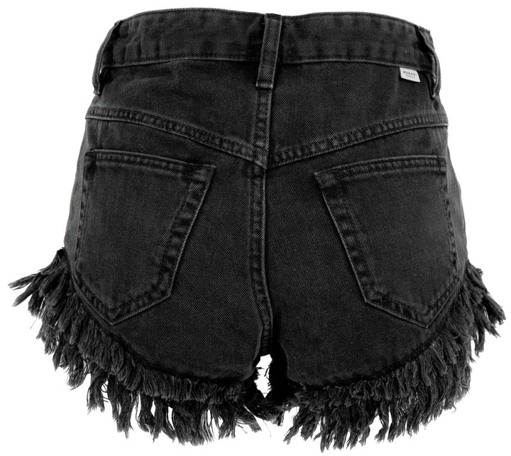 Isabel Marant Eneiado Short in Faded Black - Discounts on Isabel Marant at UAL