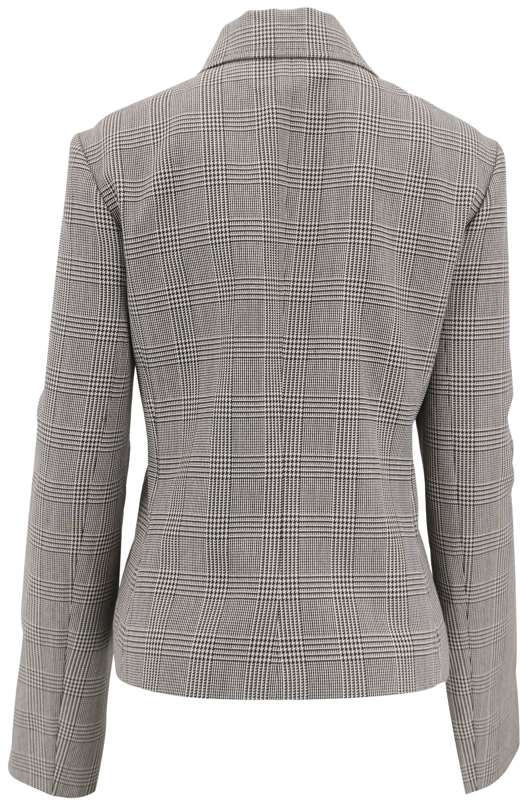 Courréges Prince of Whales Jacket in Brown Plaid - Discounts on Courrèges at UAL