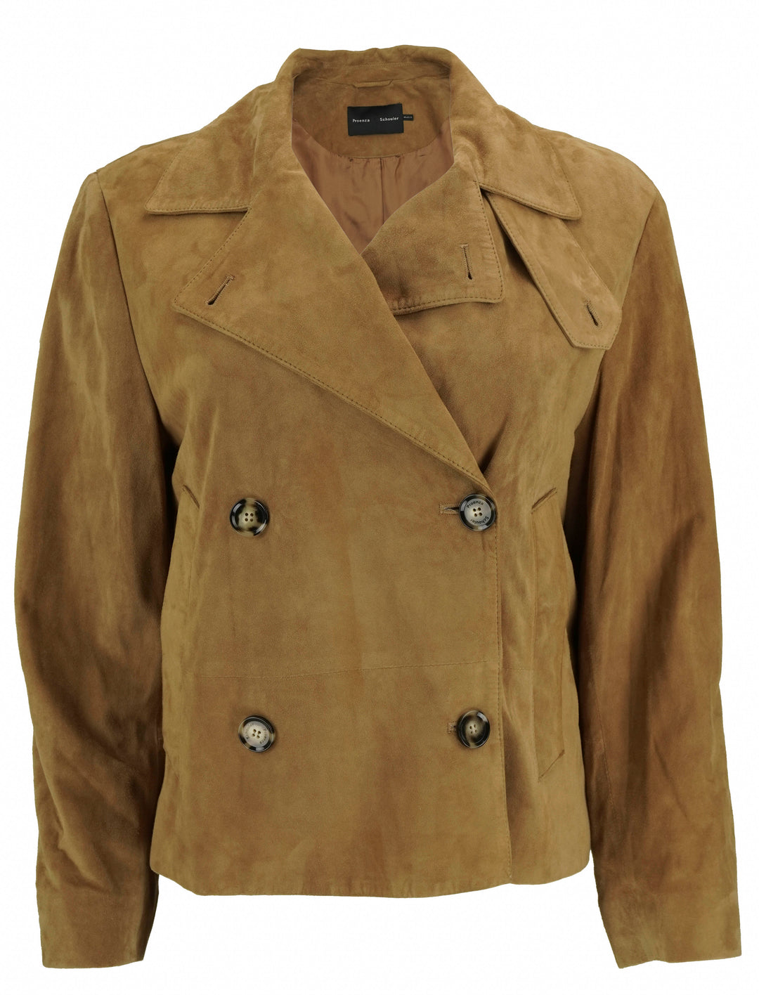 Proenza Schouler Nola Suede Jacket in Pony - Discounts on Proenza Schouler at UAL