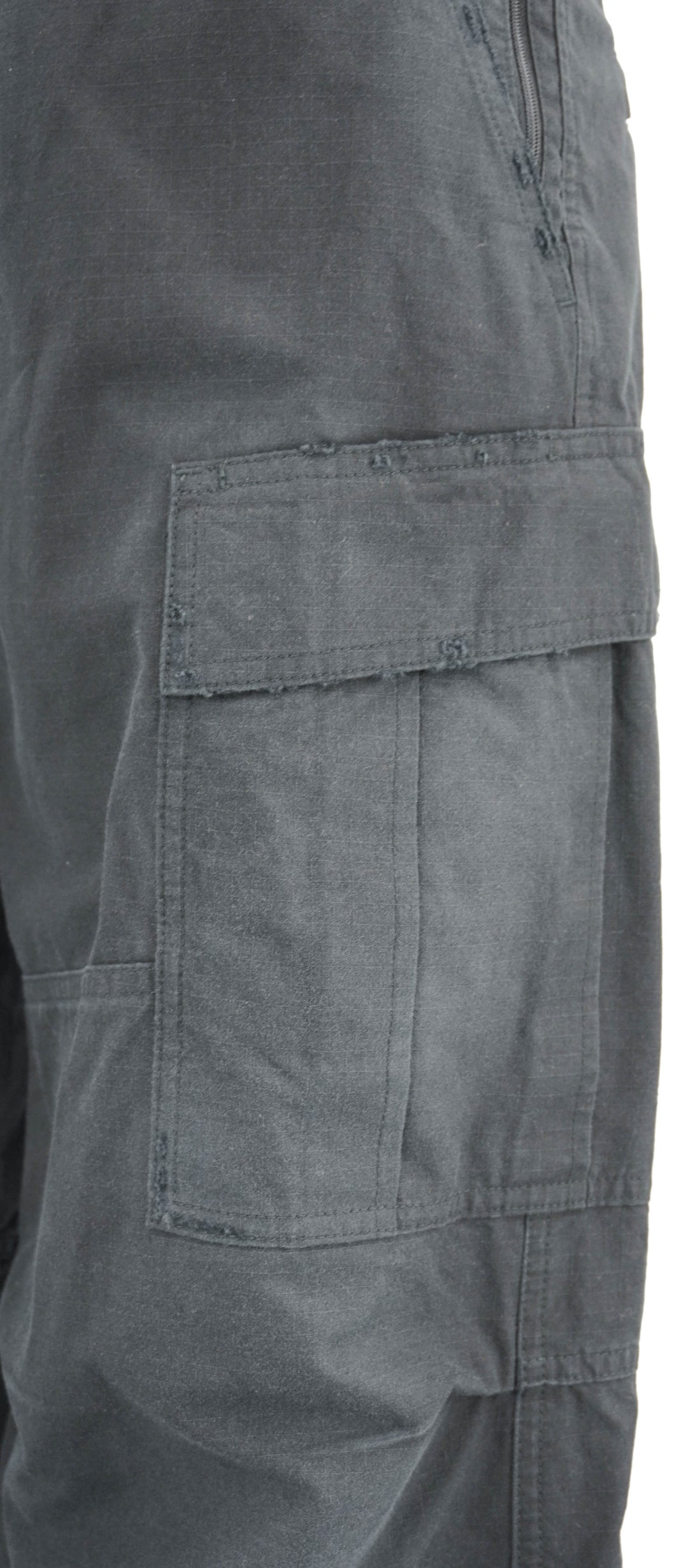 Balenciaga Flared Cargo Pants in Black