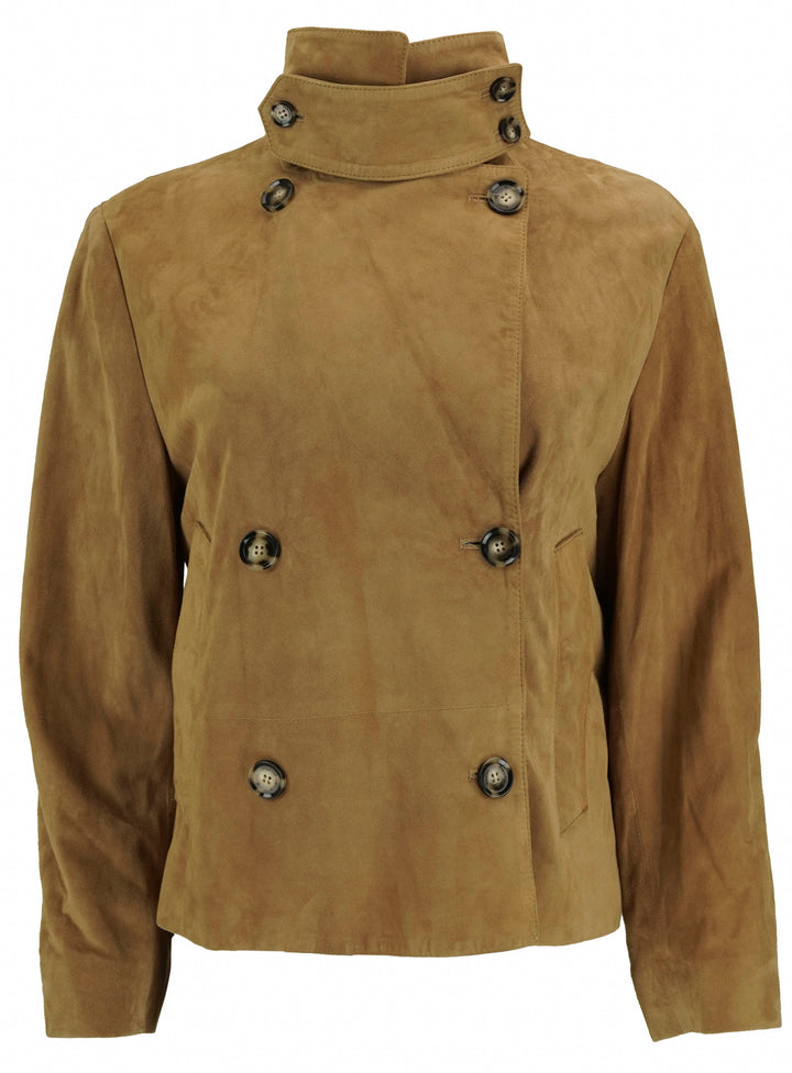 Proenza Schouler Nola Suede Jacket in Pony - Discounts on Proenza Schouler at UAL