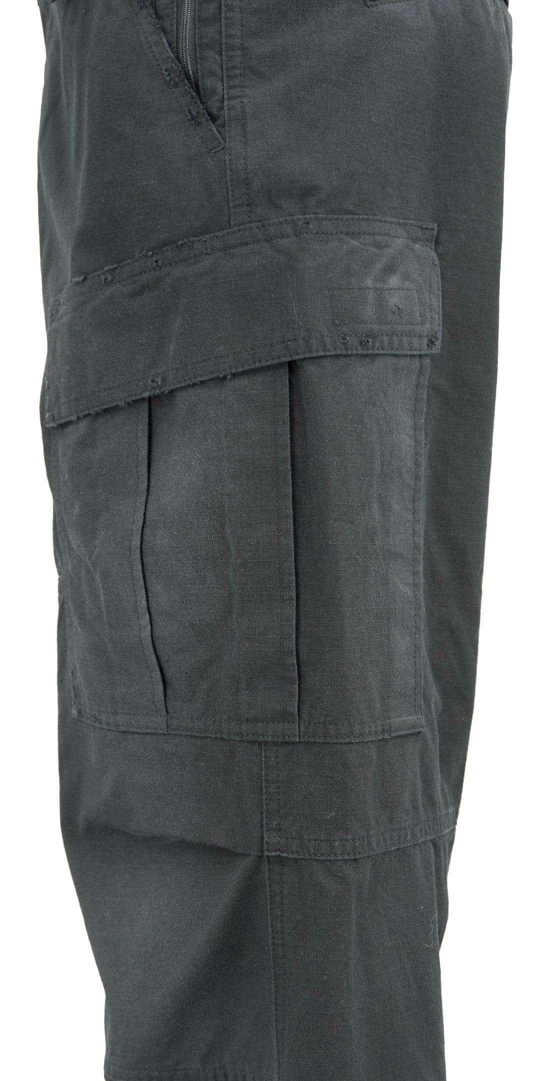 Balenciaga Flared Cargo Pants in Black