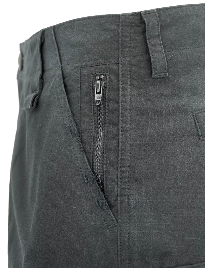 Balenciaga Flared Cargo Pants in Black