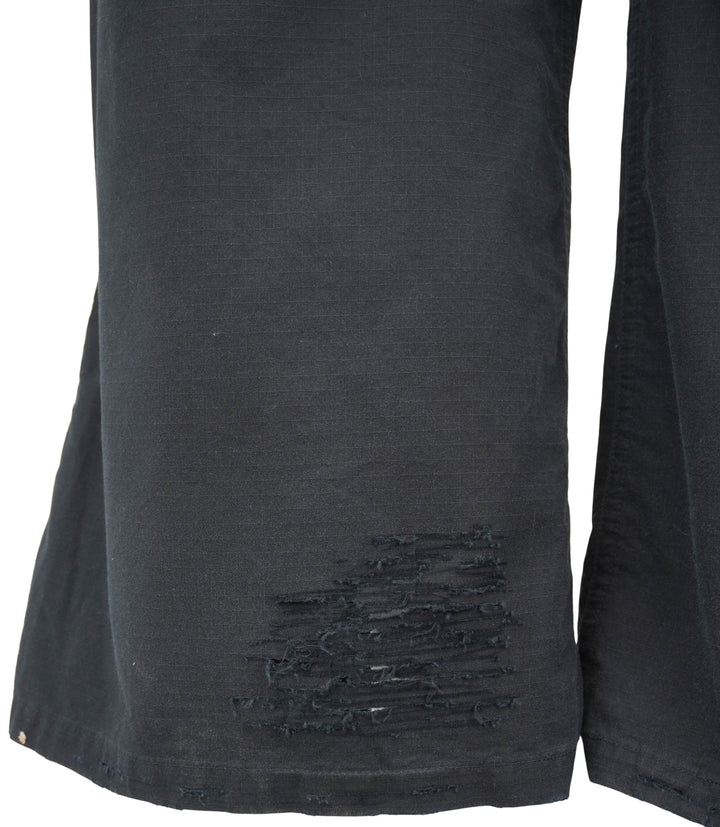 Balenciaga Flared Cargo Pants in Black