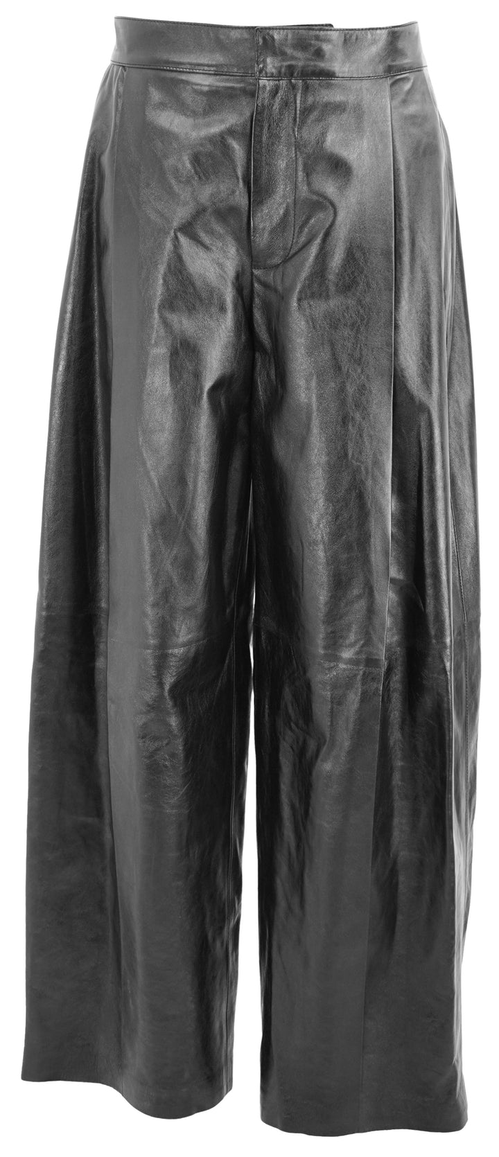 Marni Leather Trousers in Black