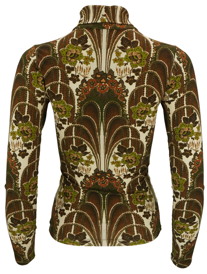 Cara Cara Piper Top in Fontaine Olive - Discounts on Cara Cara at UAL