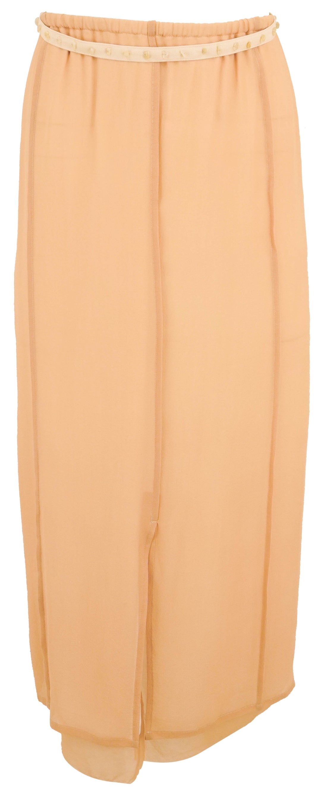 Alysi Silk Skirt in Skin - Discounts on Alysi at UAL