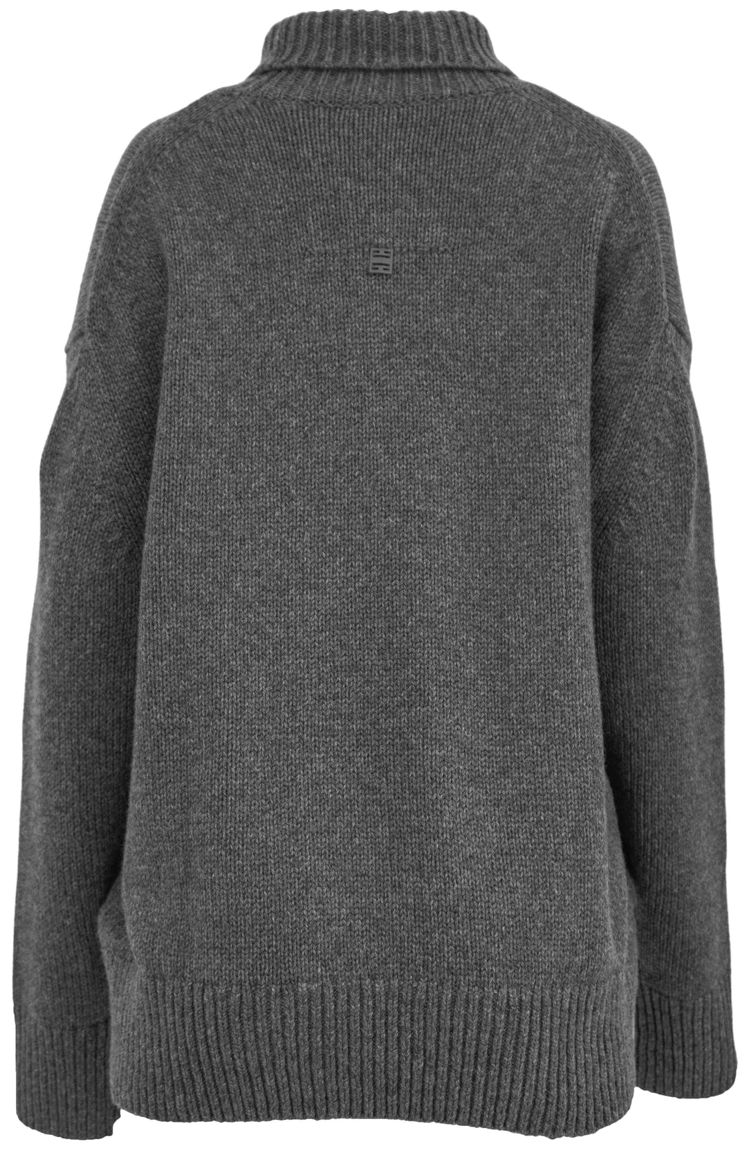 Givenchy Long Rolled Neck Sweater in Grey - Discounts on Givenchy at UAL