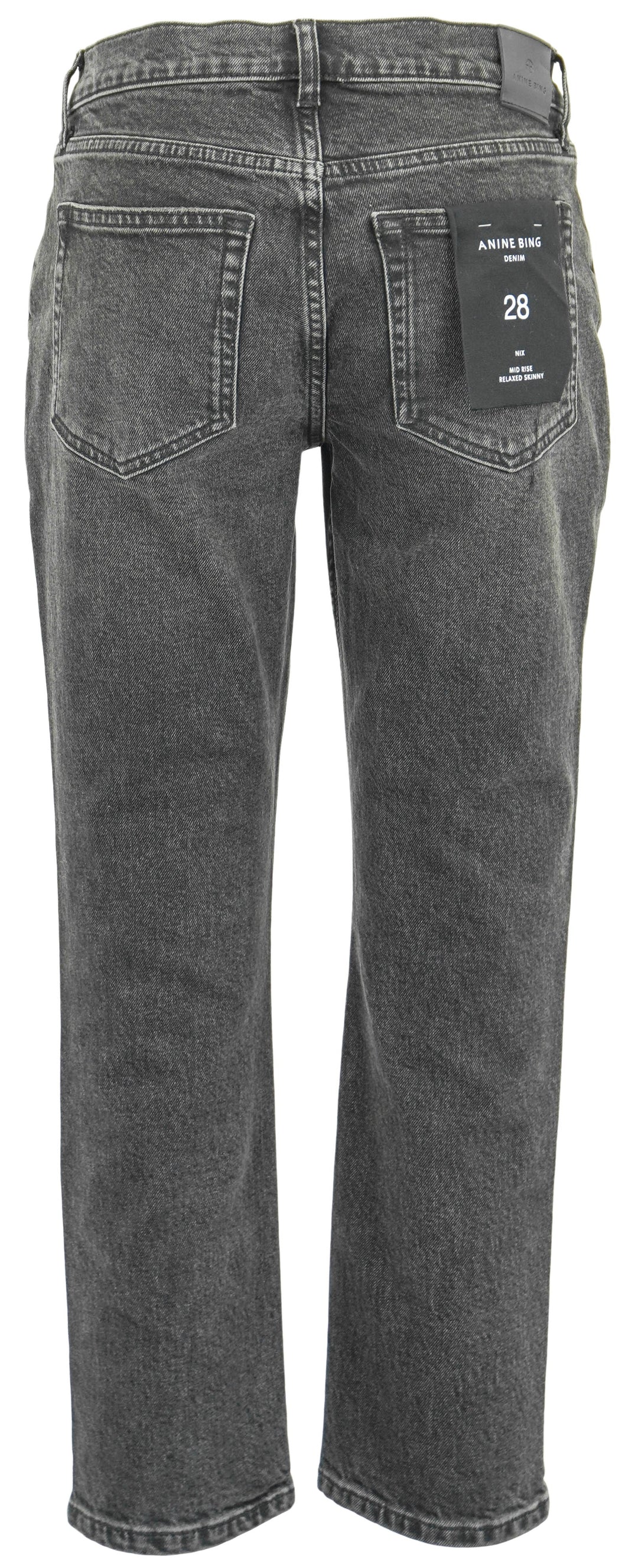 Anine Bing Nix Jeans in Iron Black