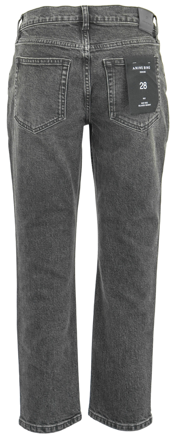 Anine Bing Nix Jeans in Iron Black