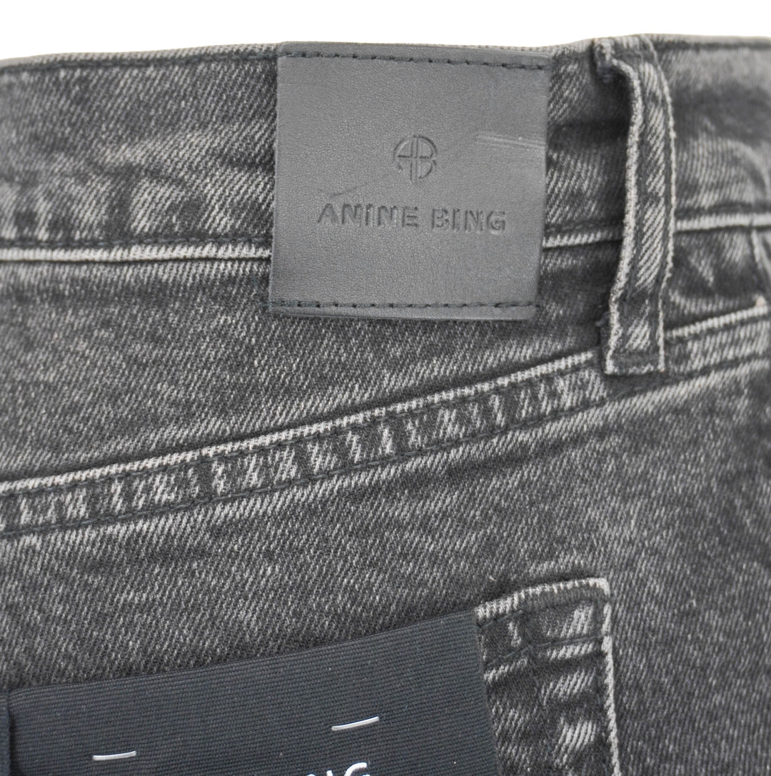 Anine Bing Nix Jeans in Iron Black