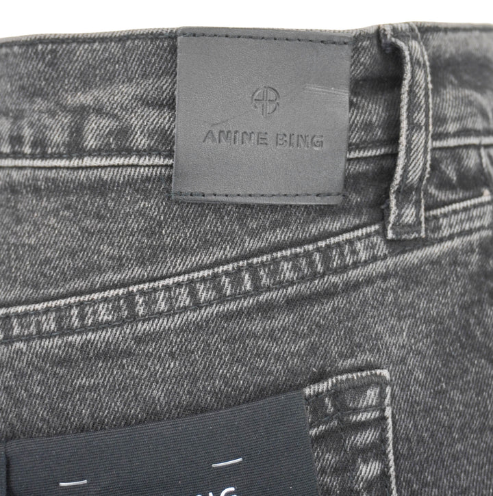 Anine Bing Nix Jeans in Iron Black