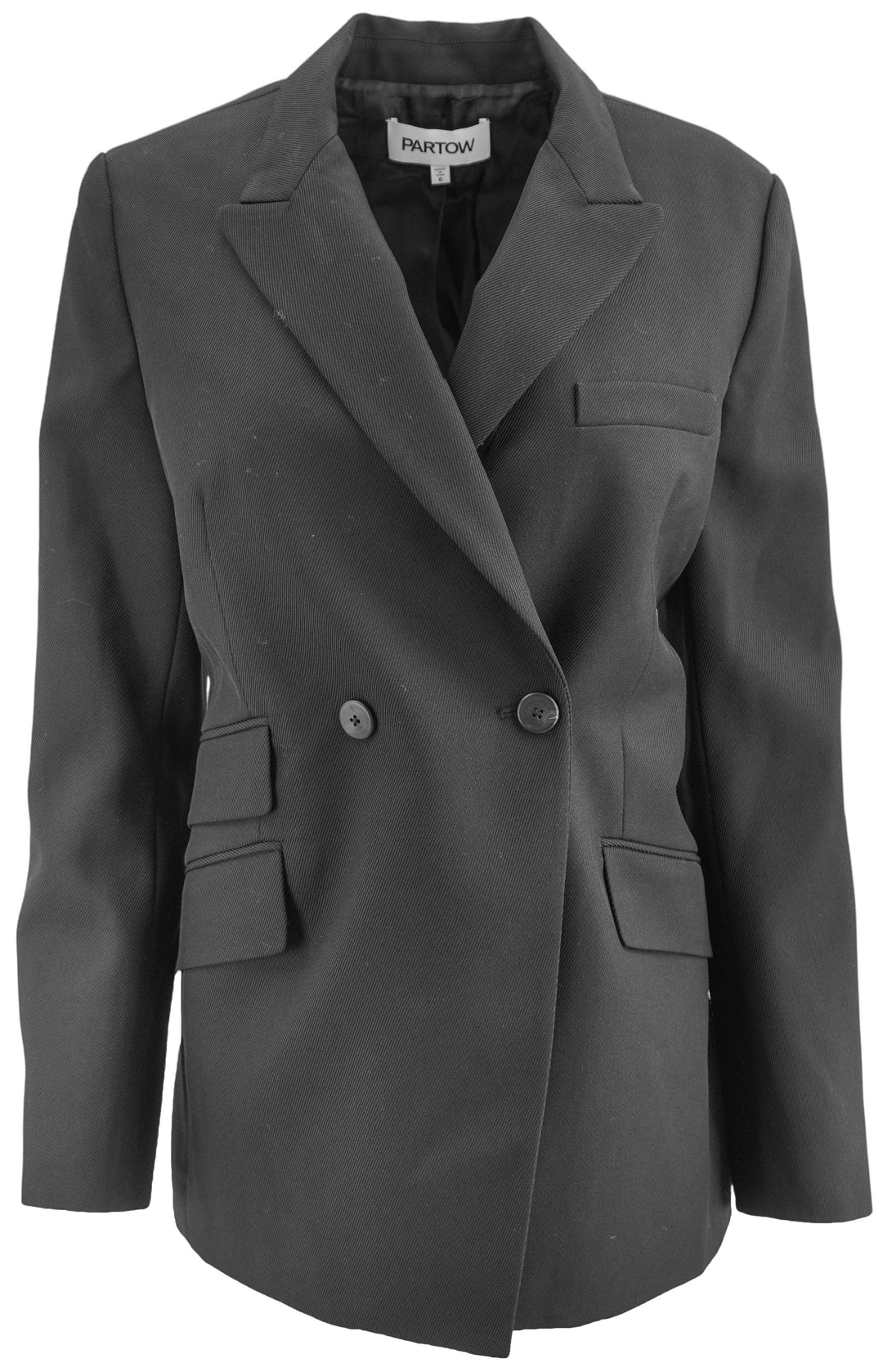 Partow Steph Blazer in Black - Discounts on Partow at UAL