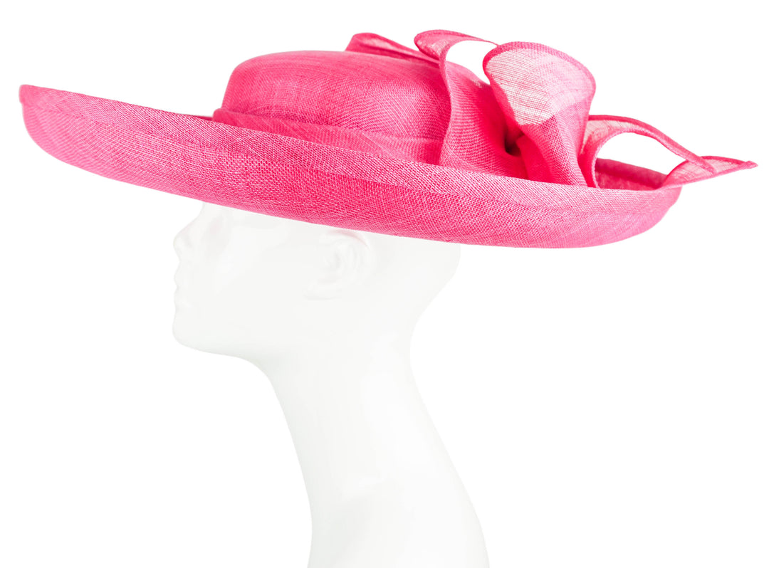 Rachel Trevor Morgan Breton Straw Hat in Pink - Discounts on Rachel Trevor Morgan at UAL