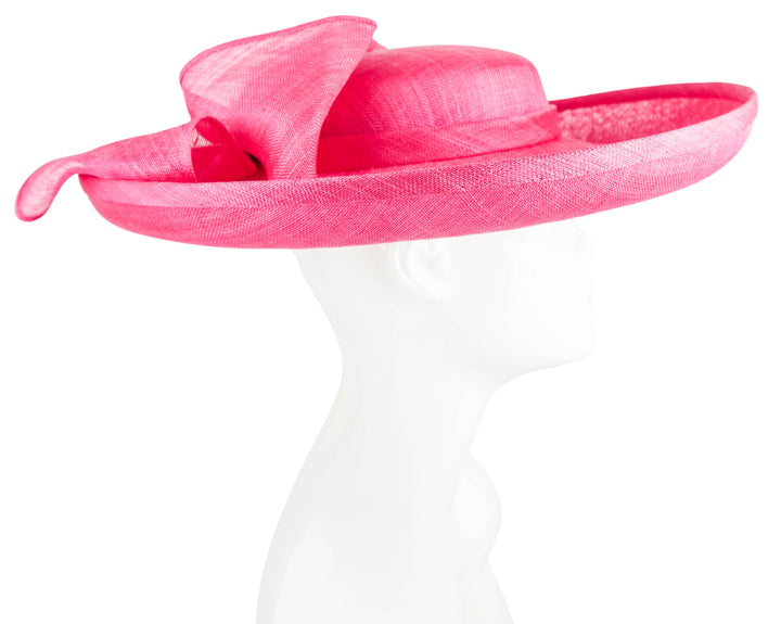 Rachel Trevor Morgan Breton Straw Hat in Pink - Discounts on Rachel Trevor Morgan at UAL