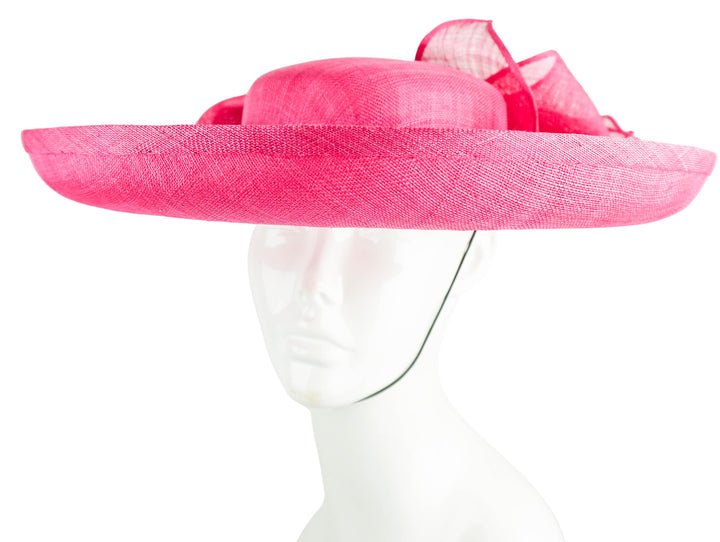 Rachel Trevor Morgan Breton Straw Hat in Pink - Discounts on Rachel Trevor Morgan at UAL