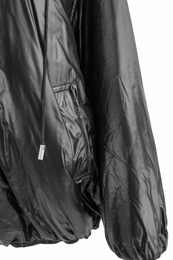 Saint Laurent Cassandre Nylon Pullover in Black - Discounts on Saint Laurent at UAL