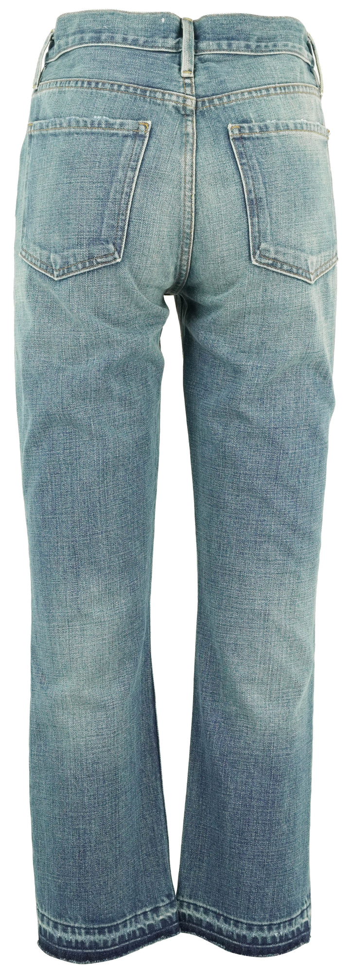 Frame Heritage Piper Released Hem Denim in Peralta Rips - Discounts on Frame at UAL