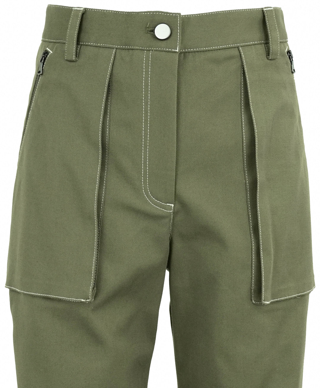 TWP Isa Pants in Dark Olive - Discounts on TWP at UAL