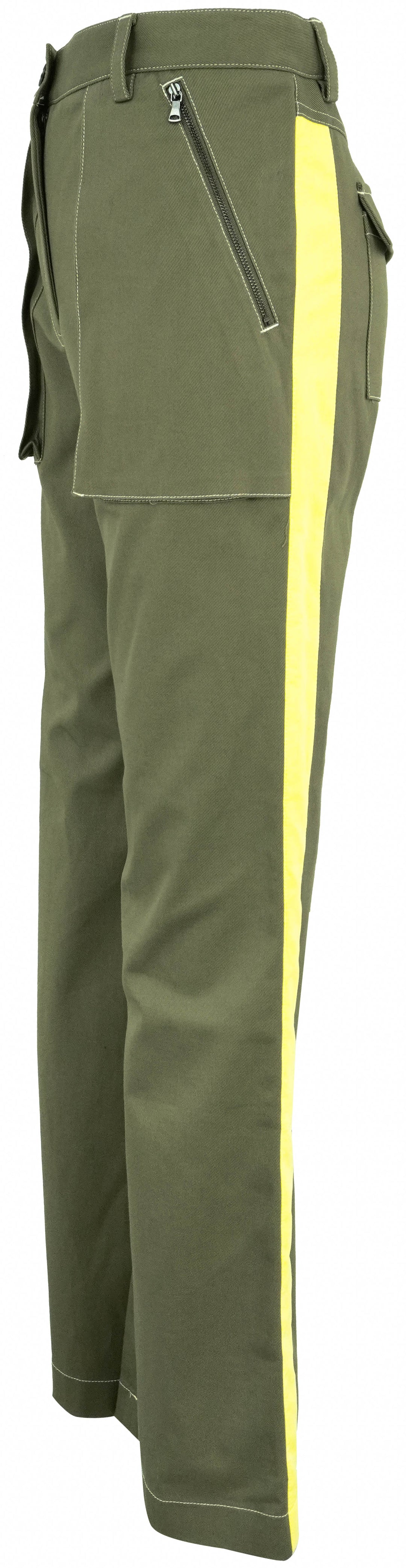 TWP Isa Pants in Dark Olive - Discounts on TWP at UAL