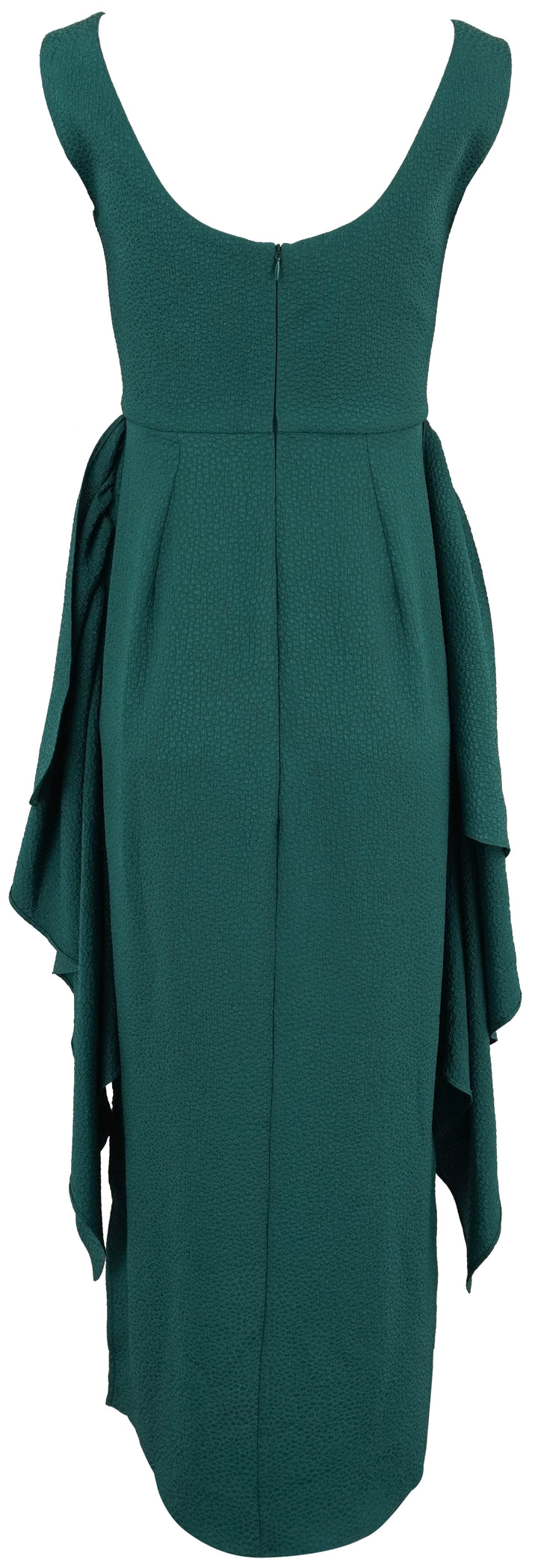 EDEL'INE L'EE Bubble Jacquard Delphine Dress in Emerald - Discounts on EDEL'INE L'EE at UAL