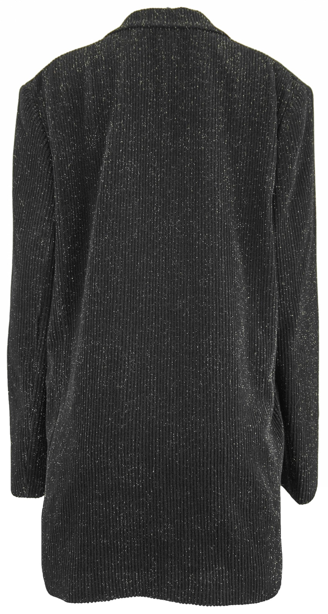 Petar Petrov Sparkle Corduroy Jacket in Black/Gold - Discounts on Saint Laurent at UAL