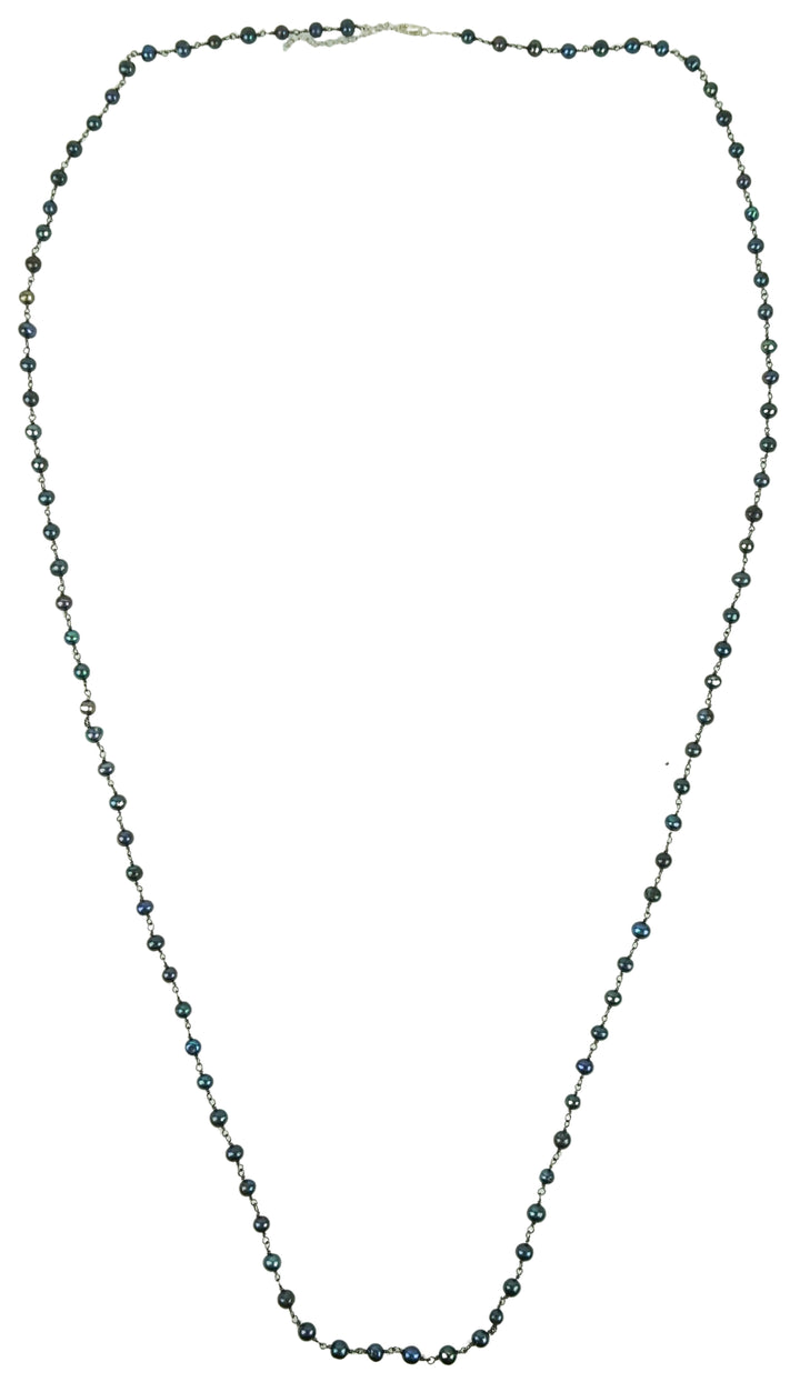 Ela Rae Diana Grand Necklace in Mystic Blue Green Spinel - Discounts on Ela Rae at UAL
