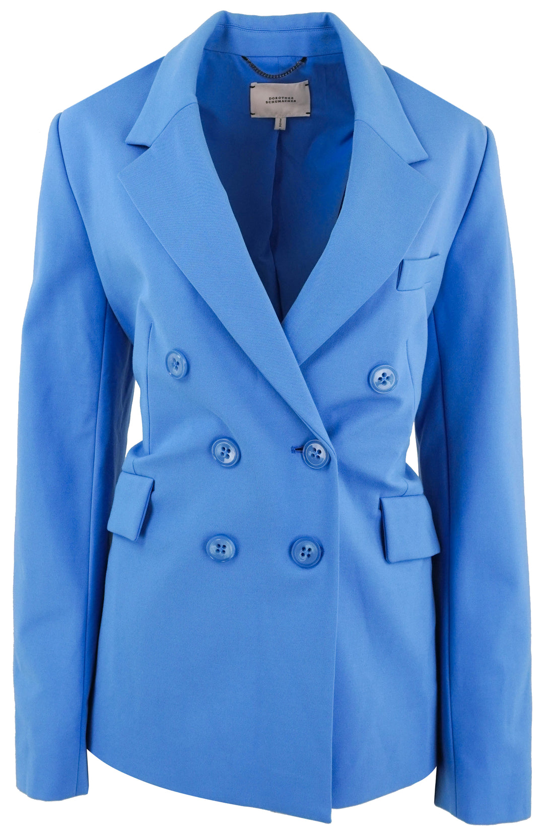 Dorothee Schumacher Emotional Essence Blazer in Blue - Discounts on Dorothee Schumacher at UAL