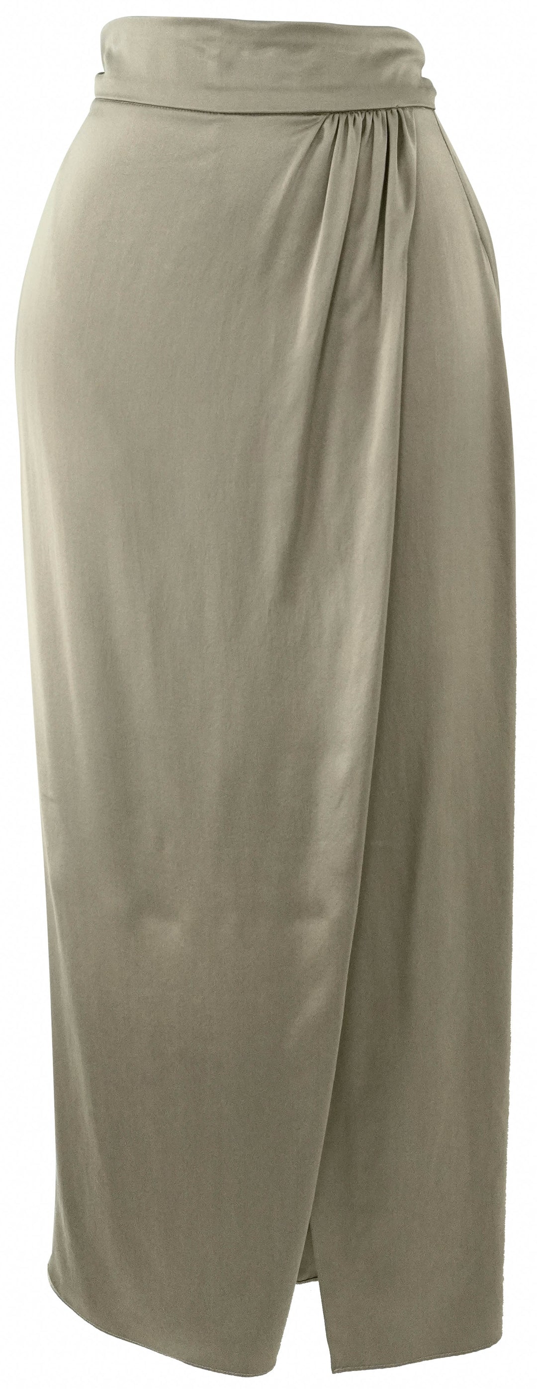 Sablyn Iris Silk Skirt in Shiitake - Discounts on Sablyn at UAL