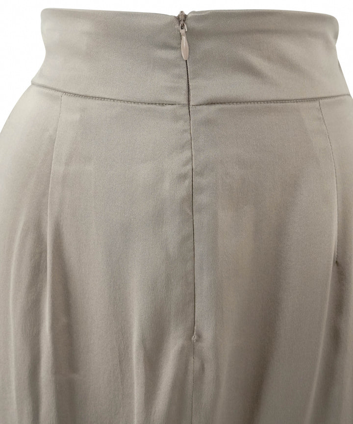 Sablyn Iris Silk Skirt in Shiitake - Discounts on Sablyn at UAL