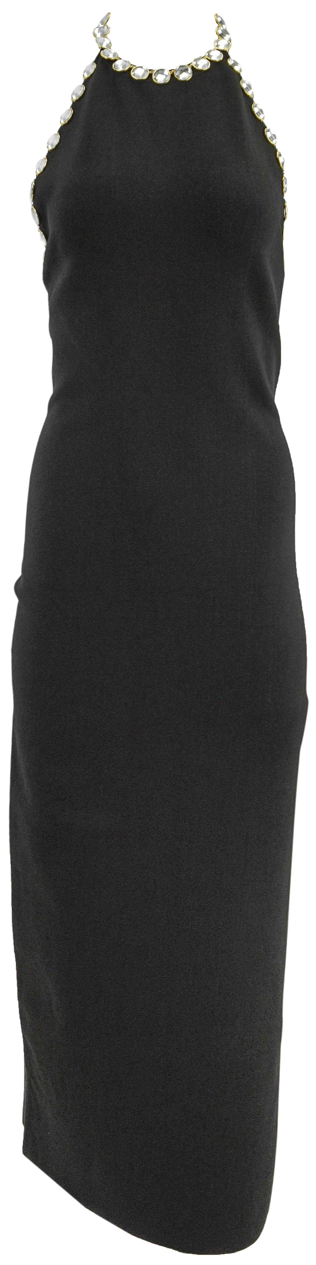 Galvan London Galaxy Dress in Black - Discounts on Galvan London at UAL