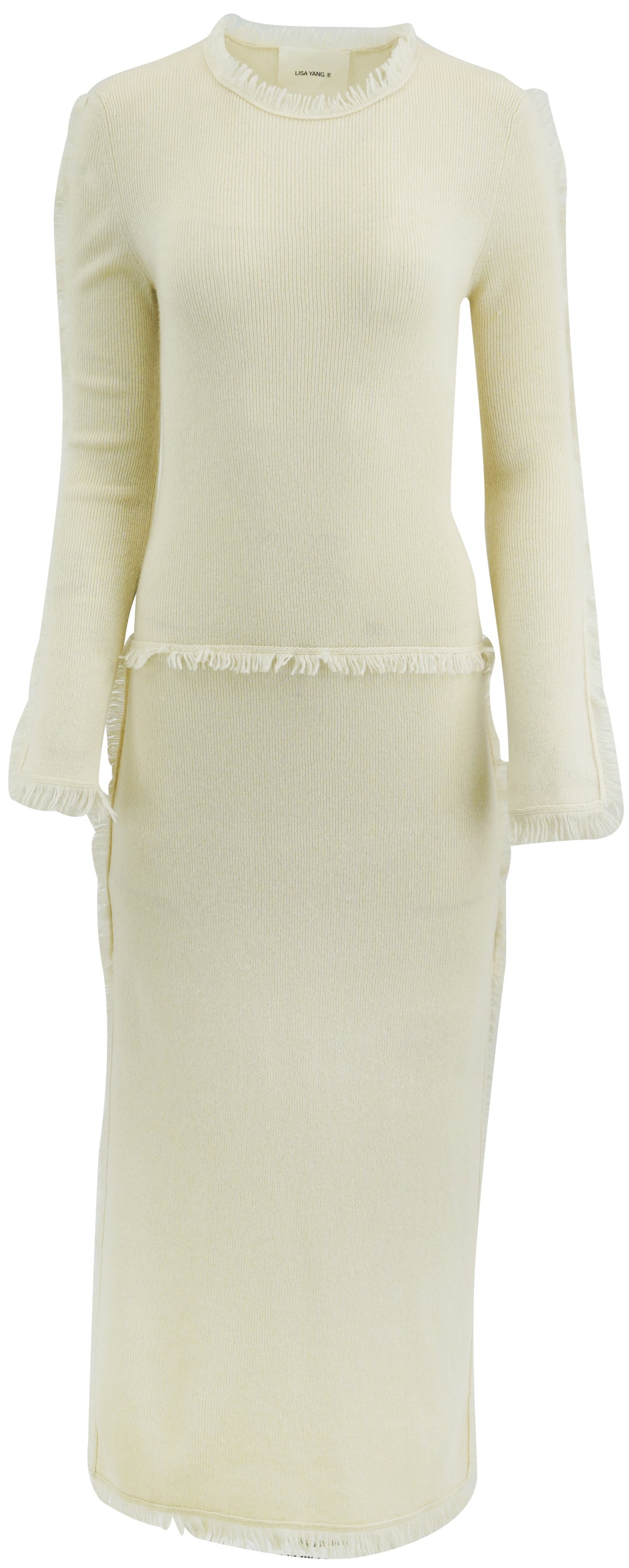 Lisa Yang Jordyn Dress in Cream