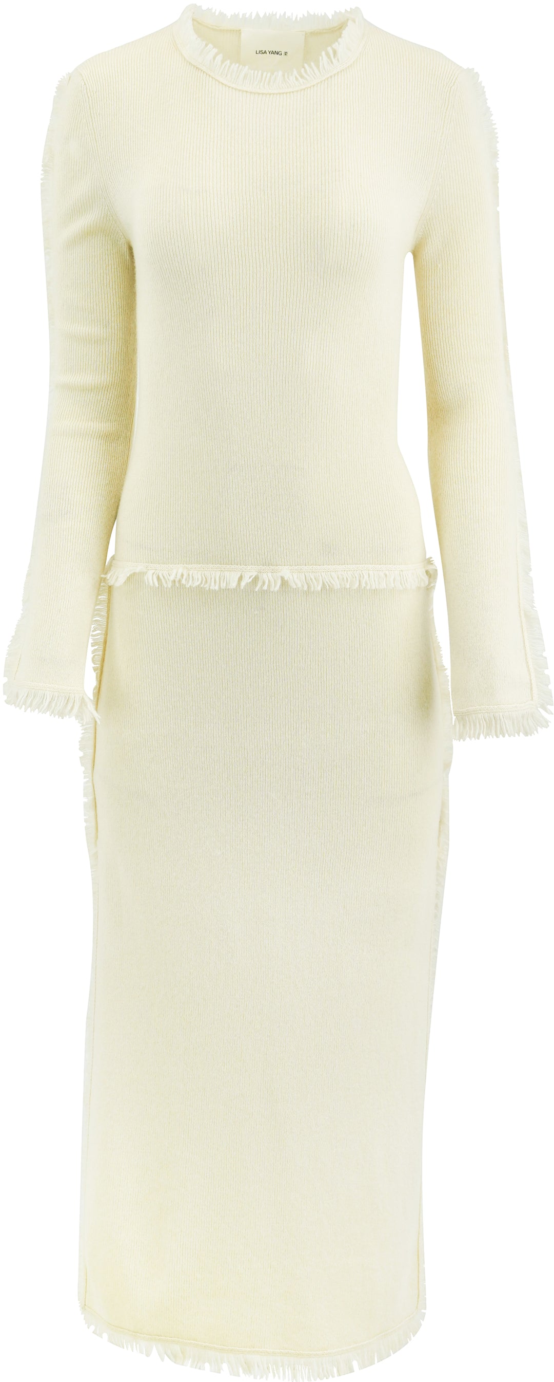 Lisa Yang Jordyn Dress in Cream
