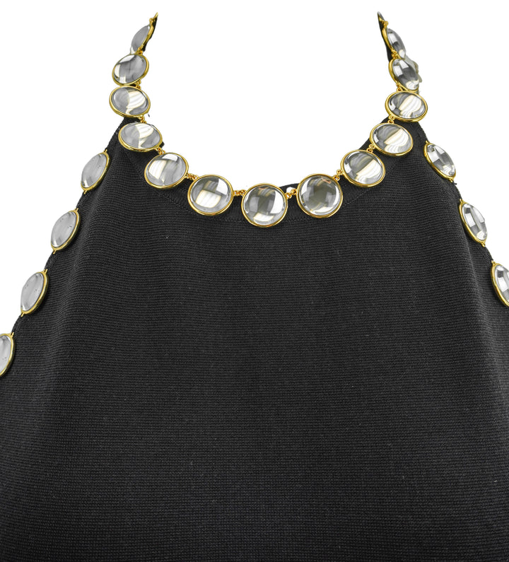 Galvan London Galaxy Dress in Black - Discounts on Galvan London at UAL